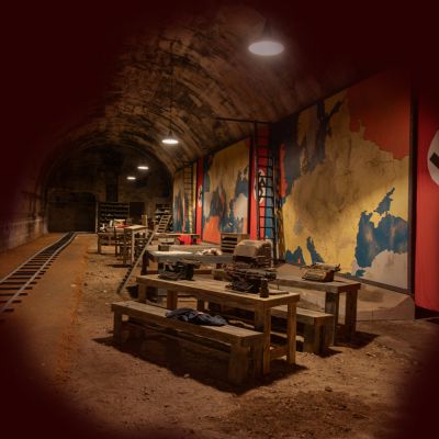 Interno gallerie Bunker Soratte